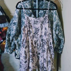 Floral Romper.